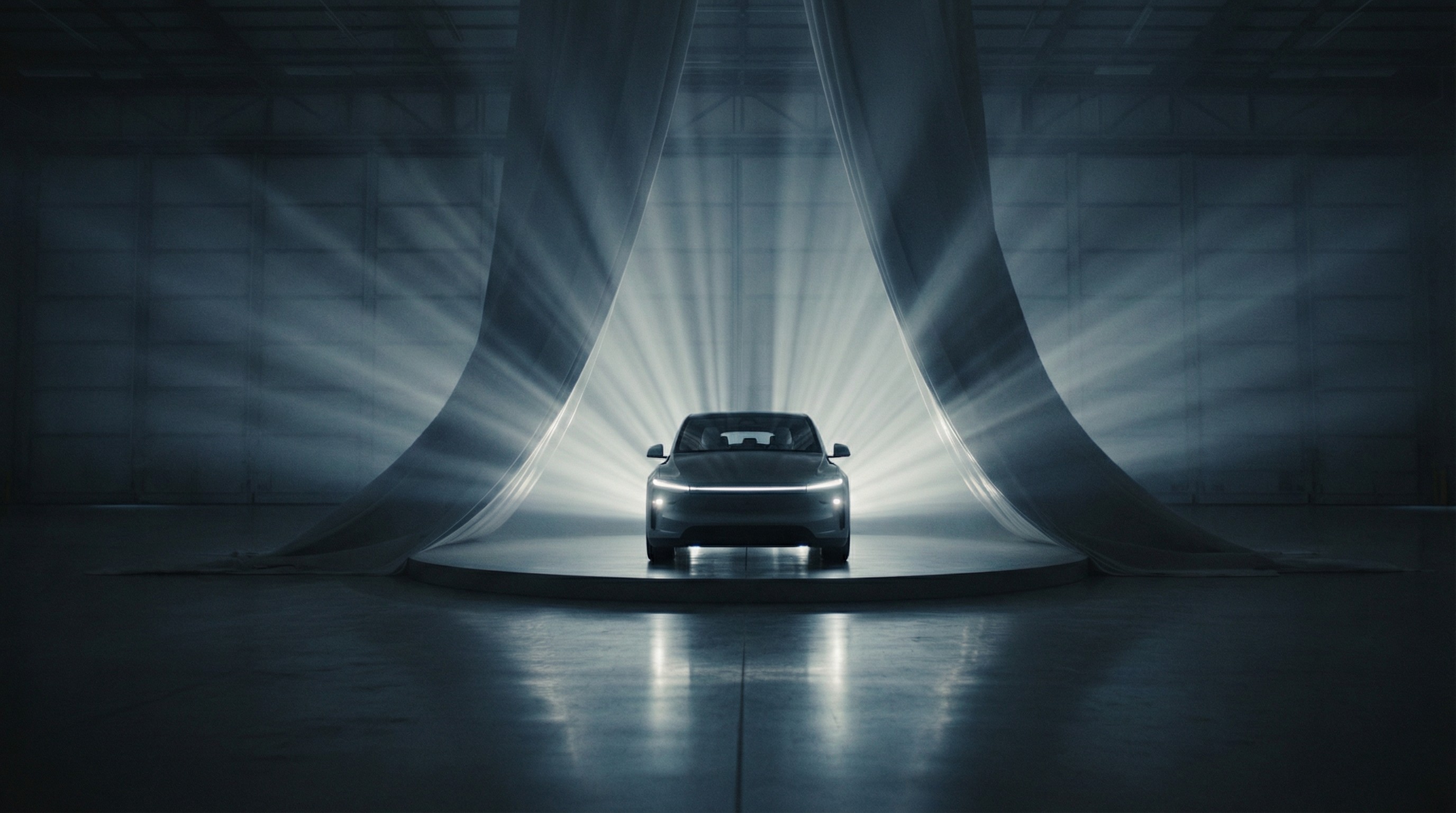Automotive Reveal — Private Hangar Environment — spatial environments execution environment