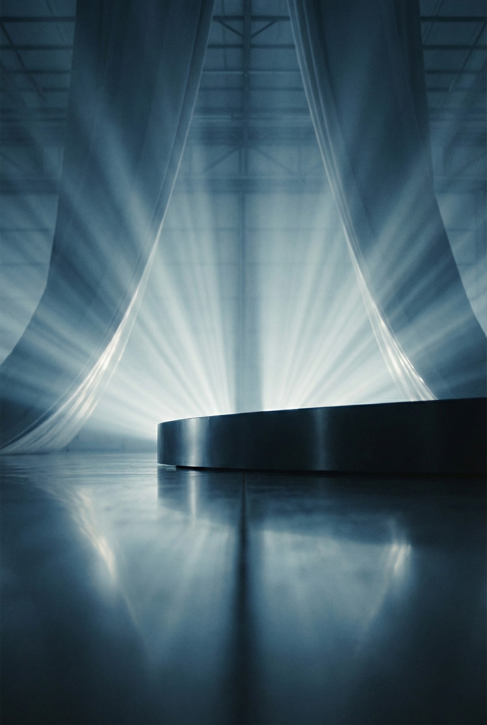 Automotive Reveal — Private Hangar Environment — spatial environments execution environment