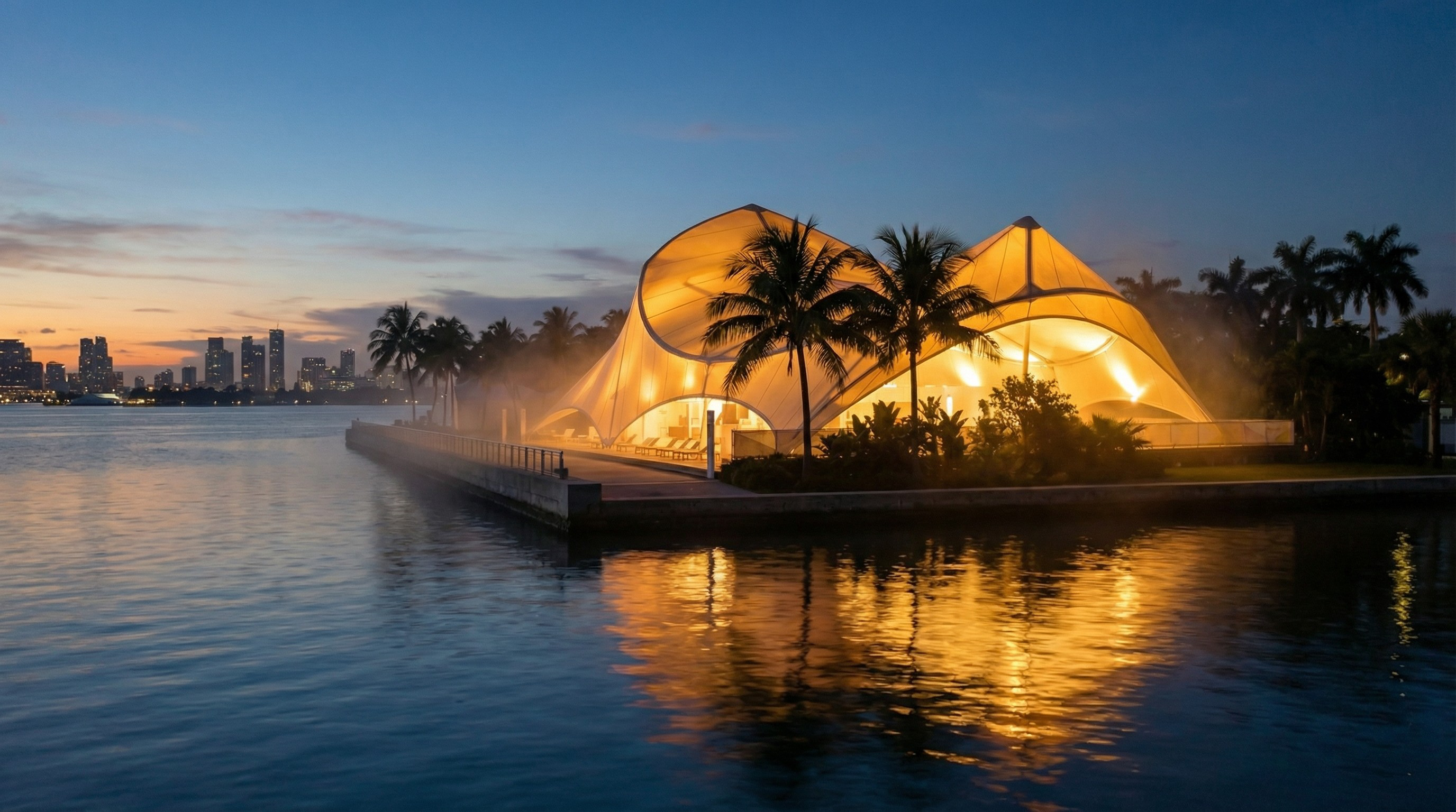 Cultural Pavilion — Design Miami — installation execution environment