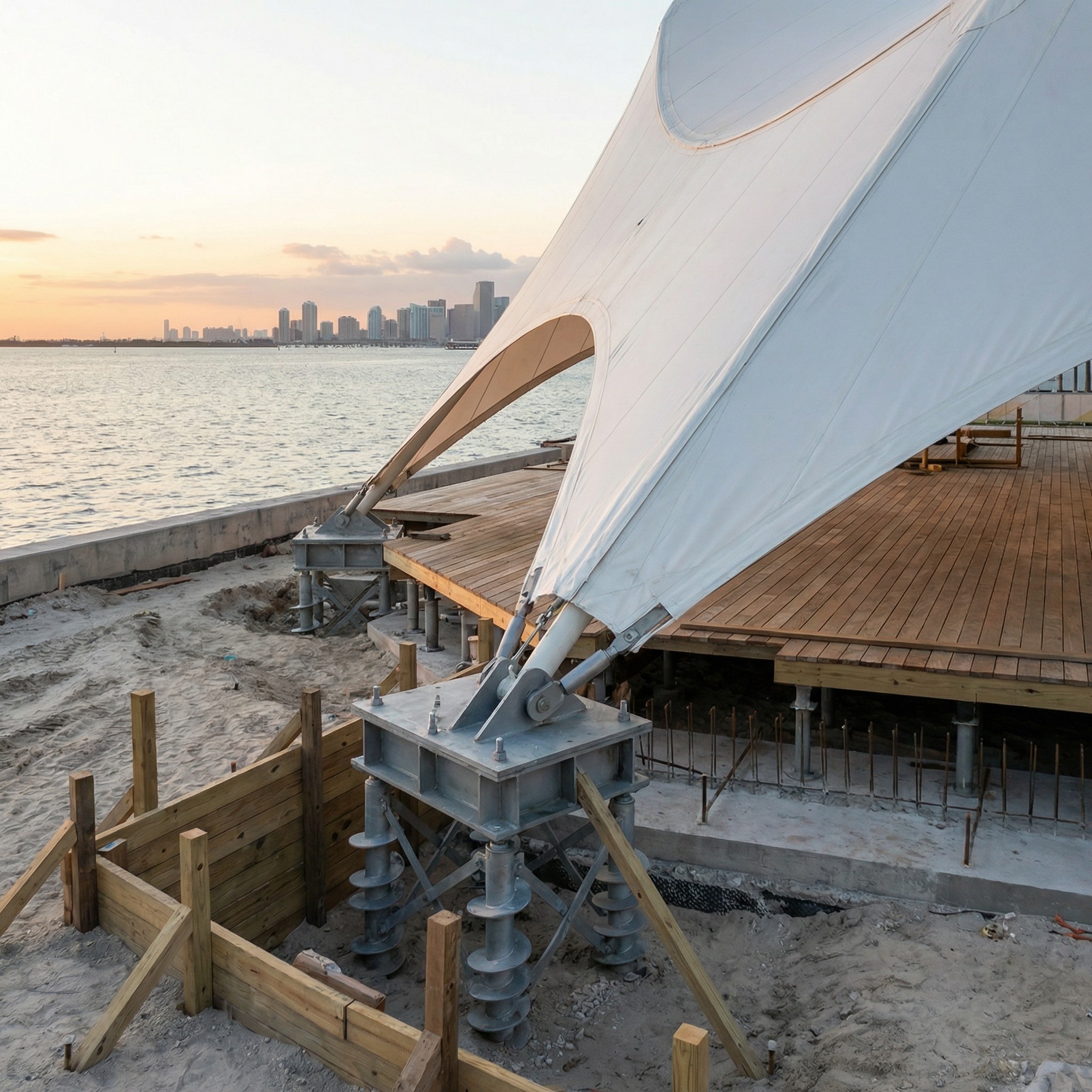 Cultural Pavilion — Design Miami — installation execution environment