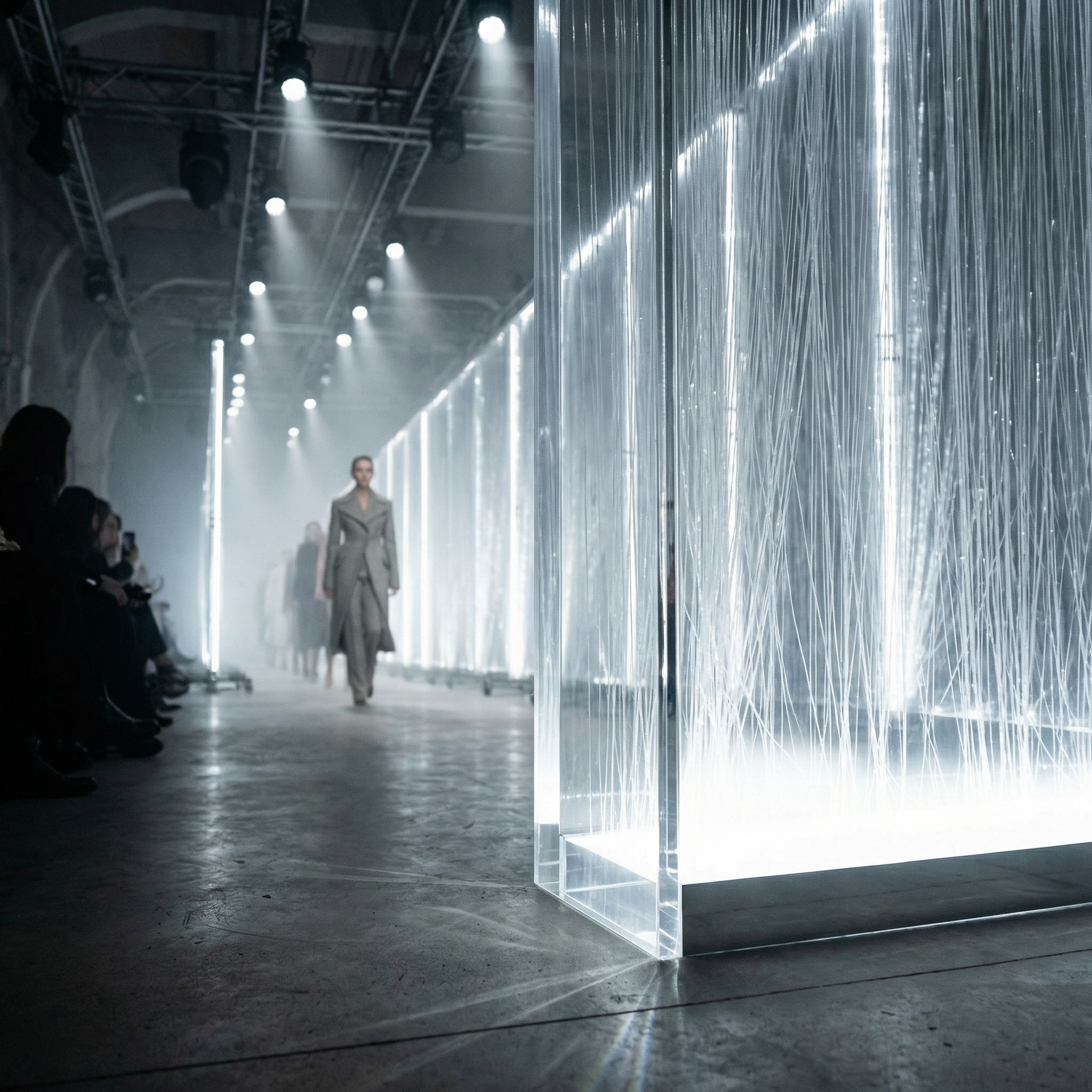 Kinetic Runway Environment — Paris Fashion Week — kinetic environments execution environment