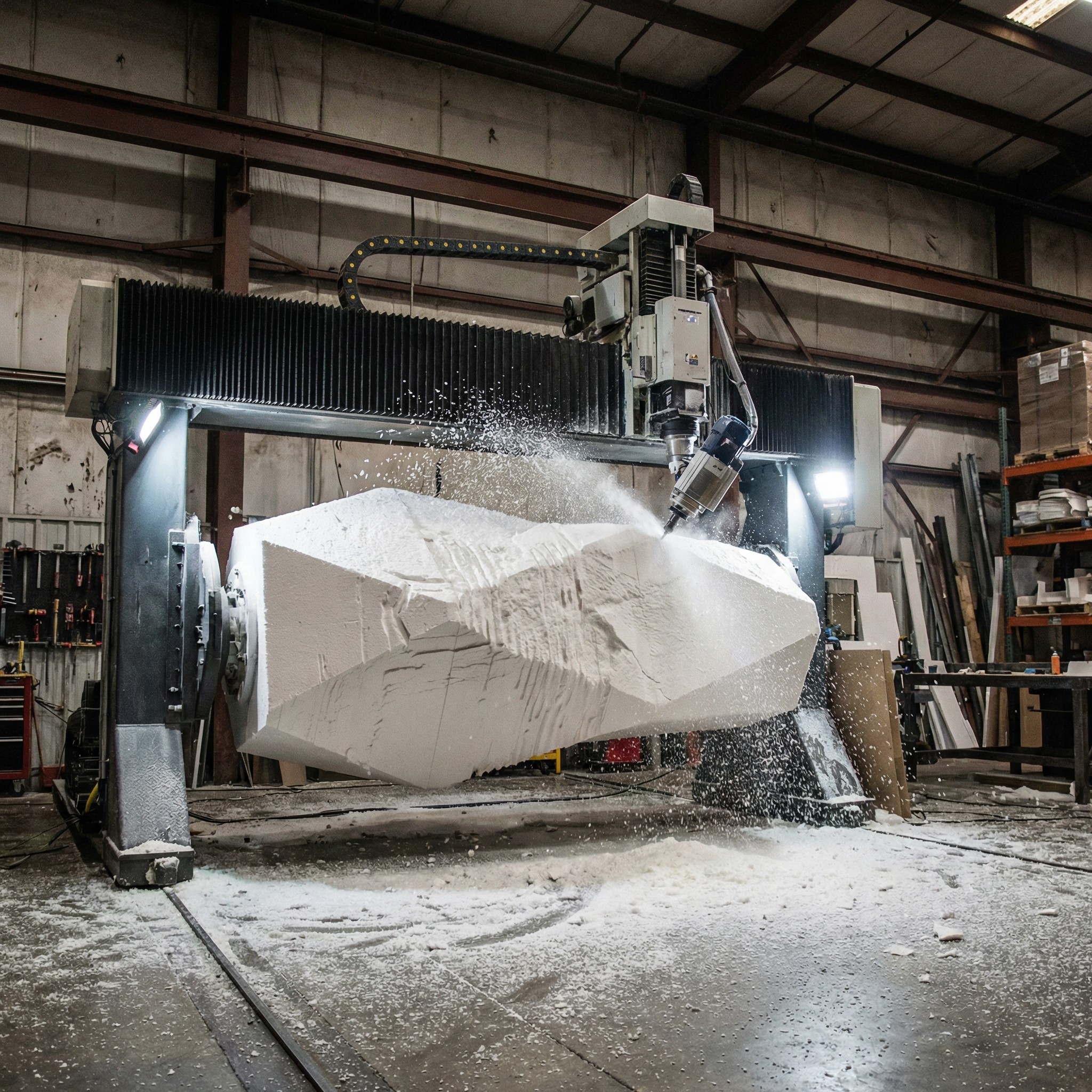 Projection-Mapped Prop Environment — Tech Activation — spatial environments execution environment