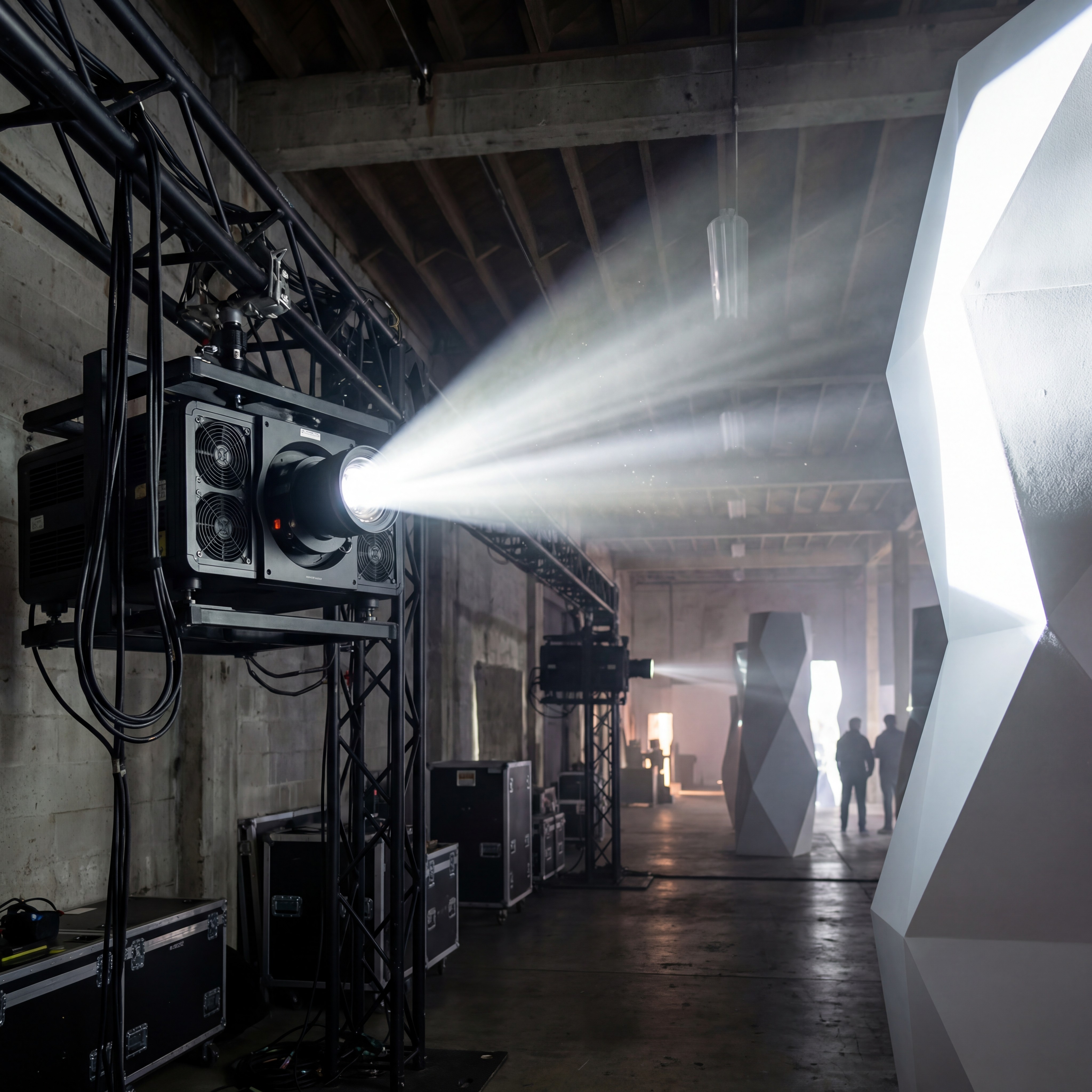 Projection-Mapped Prop Environment — Tech Activation — spatial environments execution environment